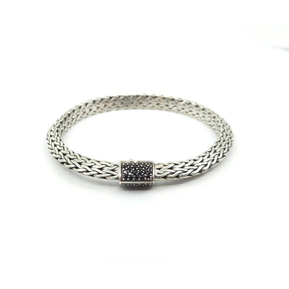 John Hardy Jewelry - John Hardy Classic Chain Tiga Sapphire Chain Bracelet 6mm 7.25"